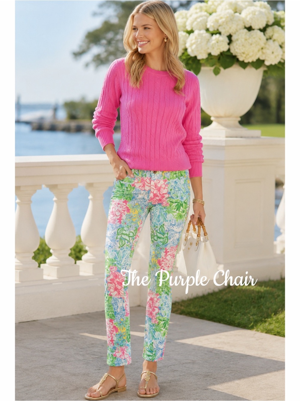 LILLY PULITZER NWT Floral Print South Ocean Skinny Jeans 00